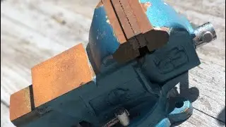 Swivel bench vice restoration