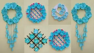 Sky Blue💙Theme Wall Hanging| Diy Room Decoration ideas| Paper Craft ideas