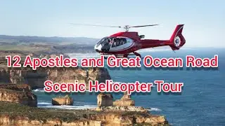 HELICOPTER TOUR AT TWELVE APOSTLES AUSTRALIA🚁
