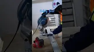 carpenter (how to cut steel stud properly)