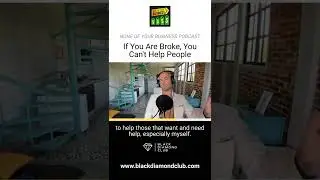 NOYB Podcast Snippet - Laban Ditchburn - If You Are Broke, You Can't Help People #shorts