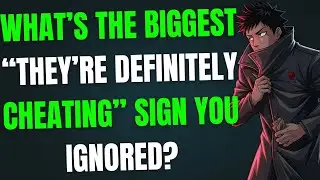 What&rsquo;s the biggest &ldquo;they&rsquo;re definitely cheating&rdquo; sign you ignored?