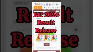IAT Result 2024 🥳🥳🥳/ IISER result 2024 / How to check IISER Result 2024 #shorts #iatresult #iiser
