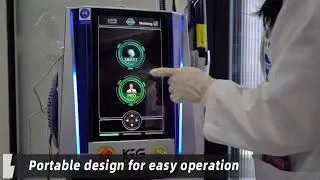 KES AI System Q Switch ND YAG Laser Tattoo Removal Machine Display Video