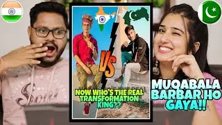 Indian Reaction On Hassan Abid VS Krish Gawali | India vs Pakistan Transformation and Slow Motion