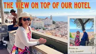 THE VIEW ON TOP OF OUR HOTEL (VIP EXECUTIVE EDEN HOTEL @LISBON)