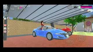 Sakura hit by a car.sakura school simulator .