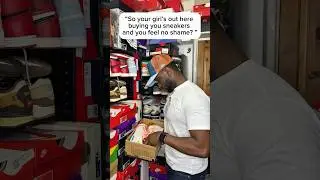 Buying sneakers is a love language #shorts #shoes #funny