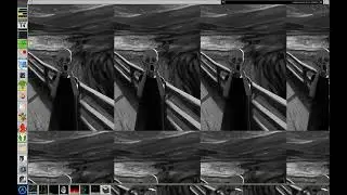 Window Maker + Arch + animated wallpaper test number one.