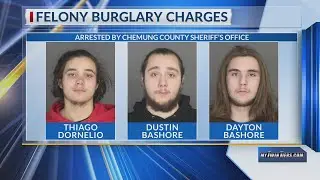 Four people arrested following burglary in Big Flats on Sunday