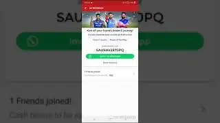 Referral code for dream 11