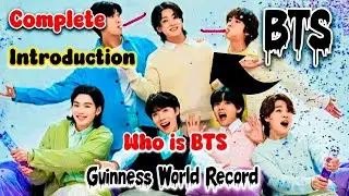 Who Is BTS /Guinness World Record Holder(Big Achievement) #bts #btsshorts #kpop #kimtaehyung 