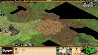 Voobly AOE2 1.6: Arabia, Teutons vs Georgians
