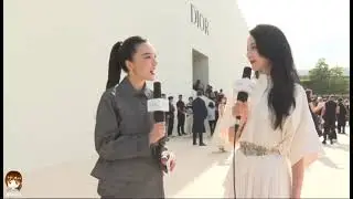 interview Dilraba Dilmurat At #DiorSS24