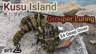 kusu Island Grouper Luring Part 2 島のハタの魚の誘惑#southernisland#kusu#singapore