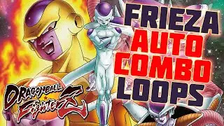 Frieza Auto Combo Loops !!! Dragon Ball FighterZ Frieza Combos DBFZ