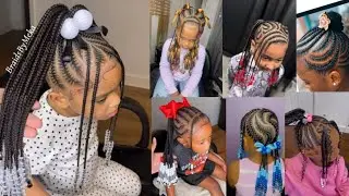 🔥💯2026 Best Little Girls Cornrow Braids Hairstyles Ideas | Cute kids Hairstyles ❤️💯#hairstyles