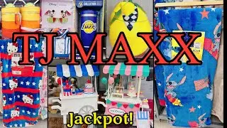 MAJOR TJ MAXX JACKPOT SHOPPING TIME WITH ME! 🤩FINALLY Found the carts and more!