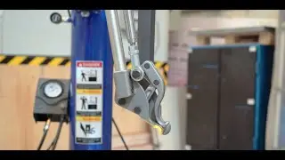 Mayflower - Fully Automatic Duckhead Stainless Tire Changer Duck Head Assembly 28mm Operation Video
