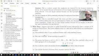 Why a Systematic Sample NOT a random sample