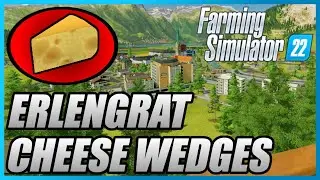 ERLENGRAT COLLECTABLES | Farming Simulator 22 | All 12 Cheese Wedge Locations
