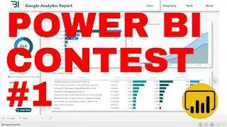Power BI Competition #1 - Google Analytics Data