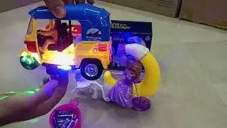 MOON carriage & BEST TRICYCLE auto rickshaw Unboxing _AS TOYS