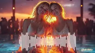 SUNSET POOL VIBES &ndash; Latin EDM Poolside Party Mix | Tropical Sunset EDM for Focus & Fun | Girls Vibes