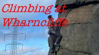 A day of trad climbing at Wharncliffe