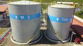 Seawater Desalination 2x2000m3/day for Palm Oil Company #water #desalination