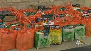 Maryland Food Bank Gives Away Over 100 Food Boxes In Baltimore County