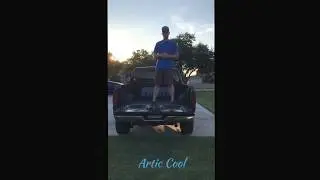 Artic Cool Shirt in action