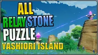 Yashiori Island All Relay Stone Puzzles