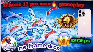 28 kills SUPER SMOOTH 120 FPS🔥IPHONE 13 PRO MAX NO FRAME DROP MY BEST ERANGEL🤩GAMEPLAY in NEWMODE