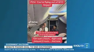 Viral pilot video captures frustration as Houston travelers face delays