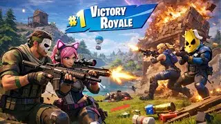 Fornite Battle Royal Win, Fornite gameplay