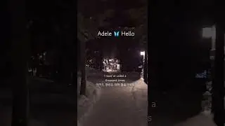#adele #hello #englishsongs #lyrics  #shorts #가사해석 #쇼츠 #Scandinave Spa Mont-Tremblant
