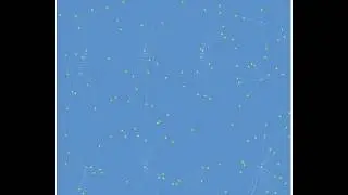 Visualisation of test 12c network from MaidSafe