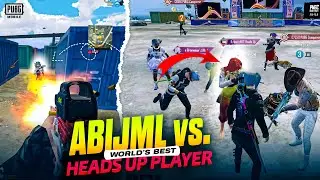 Abijml Vs World&rsquo;s Best Headshot player !! Intense Clutches in Conqueror Lobby 🔥! Pubg Mobile