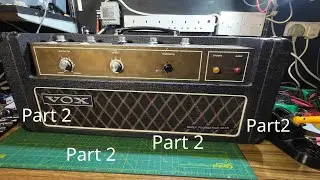 Vox Super Foundation Bass Solid State Guitar Amplifier Part 2