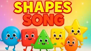 Shapes song| nursery rhymes| shapes for kids| @BABYFUN-rhymes-tales #nurseryrhymes #shapes #shape 