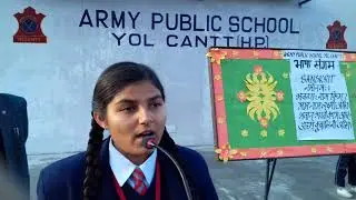 Sanskrit ARMY PUBLIC SCHOOL YOL CANTT, DISTT KANGRA, H P