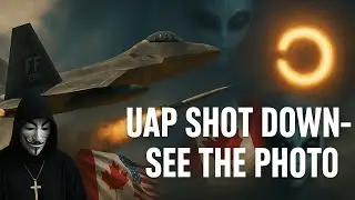 UFO Shot Down by Fight Jet! See the Photo of it!