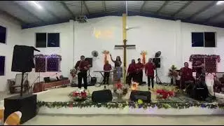 Canci&oacute;n Rey. Iglesia Casa de Reposo Apocento Alto cena conferencia 2025