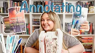 How I ANNOTATE my Books🖊️📝 | tips & tricks, supplies I use, and more