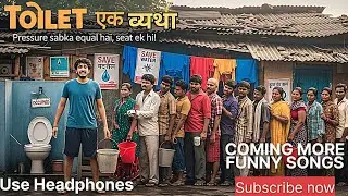 Toilet Ek Vyatha  | Comedy Rap Song | Funny Desi Morning Struggle | Safilo Music | Meme Rap 2025