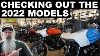 Checking out the New 2022 Model Harley Davidson!