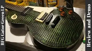 2011 Gibson Les Paul BFG Gator Green Demo | The Coolest Gibson!