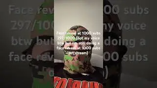 Face reveal at 1000 subscribers #facereveal #1000subscribers
