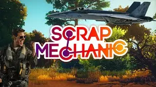 I am Tom Cruise. Building a plane in scrap mechanic! Hilarious!